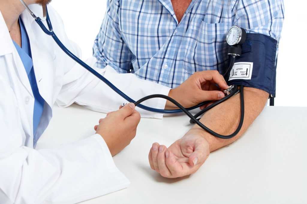 Relationship between TRT and blood pressure